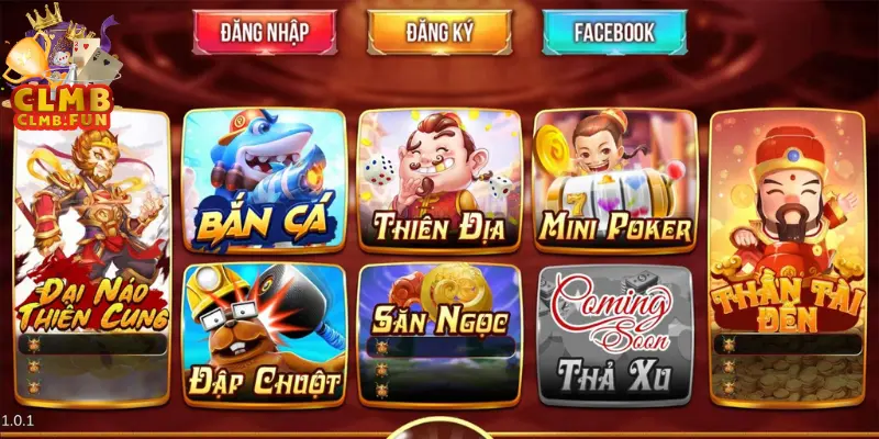 Giao diện dễ dùng cho game cược thủ mới